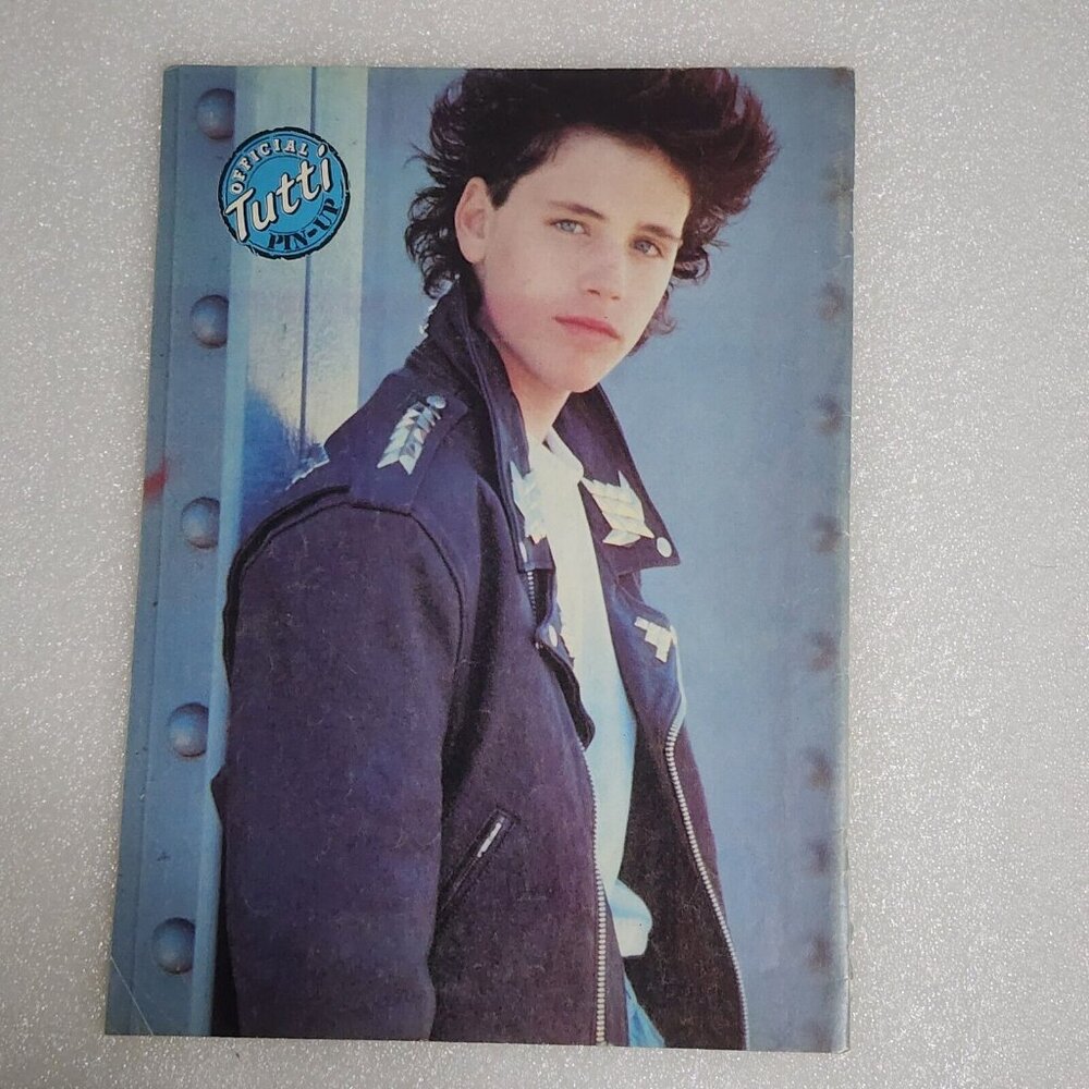 Corey Haim Vintage 8x10‎ Magazine Pinup Clipping 1990s Tutti Pin-Up Art